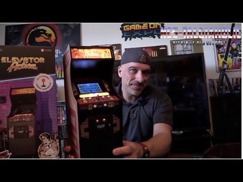 New 1/4 Scale Mini Elevator Action Arcade Review