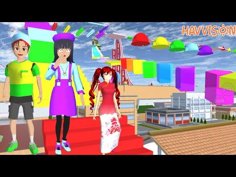 Yuta Mio Main Parkour Curang Dapat Hadiah Angpau 🤣🤣|Sakura Simulator|Havvison