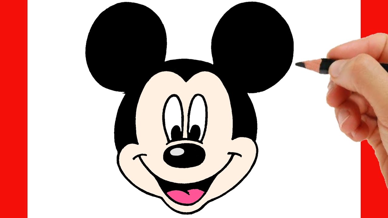 How To Draw Mickey Mouse Easy Step By Step Drawing Tu - vrogue.co