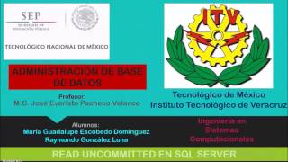 Read Uncommitted en SQL Server
