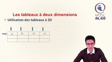 les tableaux à deux dimensions