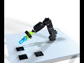 🤖⚙️ Robot Arm Design & Pick-and-Place Animation