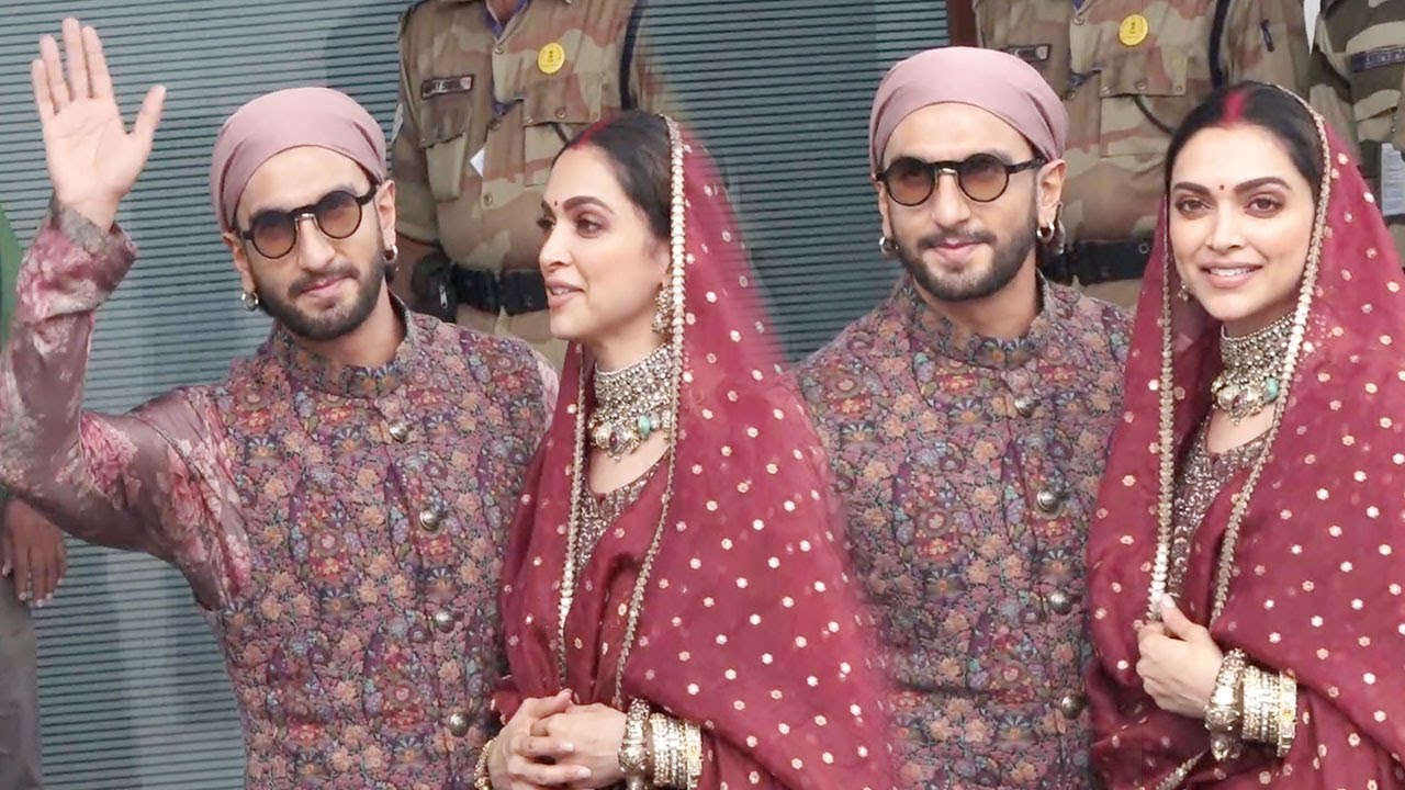 Ranveer & Deepika Look HAPPY Together After Their 1st Wedding Anniversary Golden Temple Blessings Ranveer & Deepika Look HAPPY Together After Their 1st Wedding Anniversary Golden Temple Blessings
