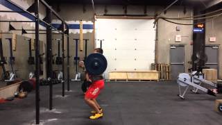 CrossFit 515 - 325# Split Jerk FAIL