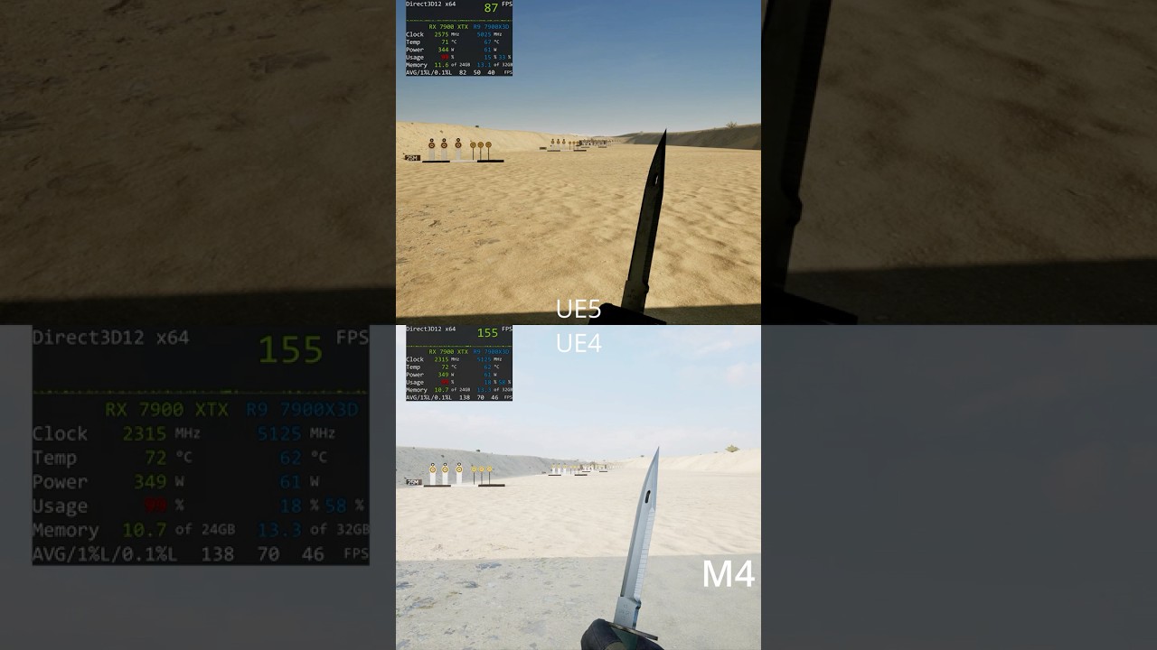 Squad UE5 New M4 and AK sounds 