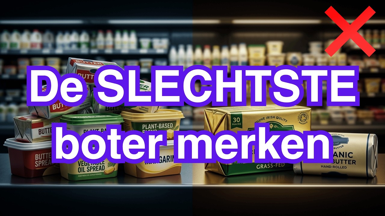 7 Botermerken die je MOET vermijden en 2 die zuiver zijn