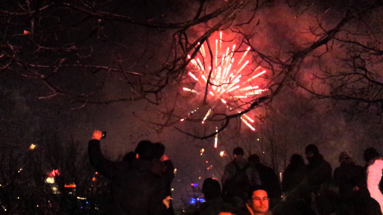 Silvester 2016 Elbe Hamburg