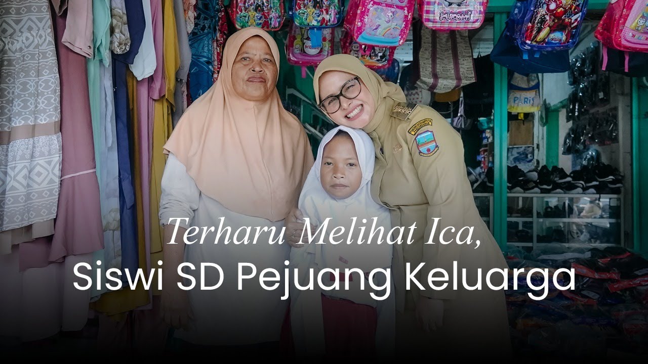 Part 2 | Bupati Pangandaran Ajak Ica Penjual Sate Belanja Perlengkapan Sekolah