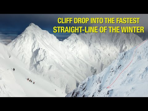 Off a 10 Meter Cliff into the Fastest Straight-line of the Winter!