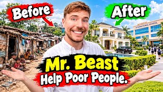 Mr beast Built A City To Save Kids From Illegal Labor