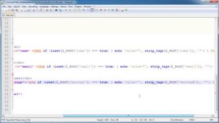 PHP Tutorials  Contact Form Part 3 3