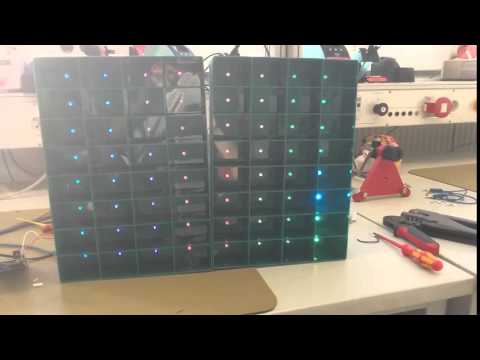 LED Matrix Flashing Pixels