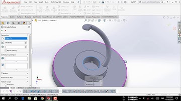 Table Lamp Designing in Solidworks