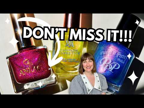Stunning exclusive polishes! Lacquer Drop June 2026 Pride theme!