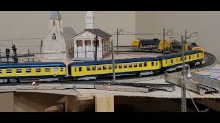 Denali Star From 1985. Emd F7, 1500 Seires Märklin Ho Scale Model.