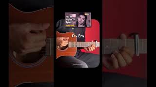 ✅Follow for more such tutorials | Itna na mujhse tu pyar badha chords guitar tutorial lesson
