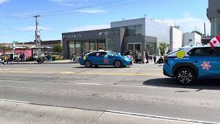 Victoria Day Parade 2025 Blue Bird Cabs