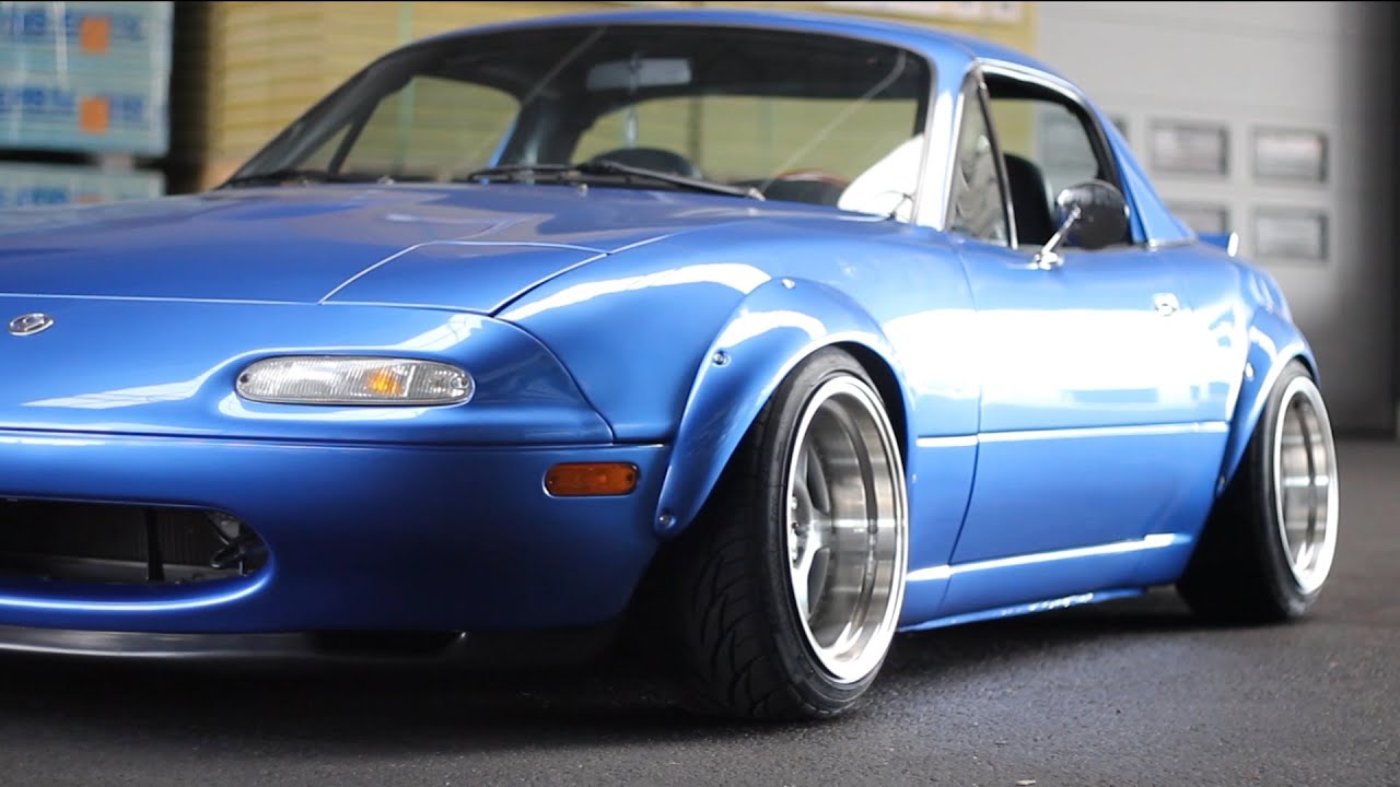 Criss' Low and Wide Miata | Stance - YouTube