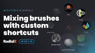 Mixing Brushes with Custom Shortcuts