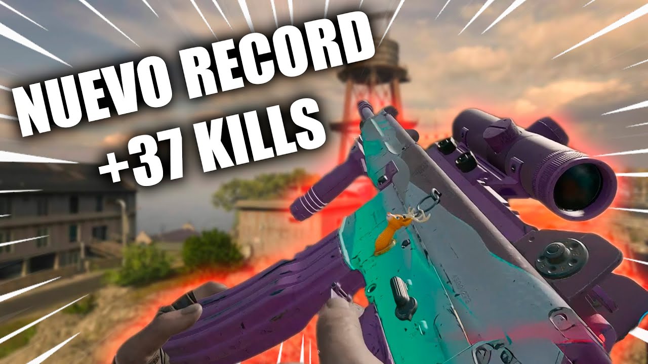 HAGO MI MAYOR RECORDS DE KILLS EN WARZONE *37 KILLS Solo vs squad ...