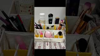 A beautiful handmade makeup box crafted with love 🎀✨#viral #diy #handmade #foryou #craft #makeup