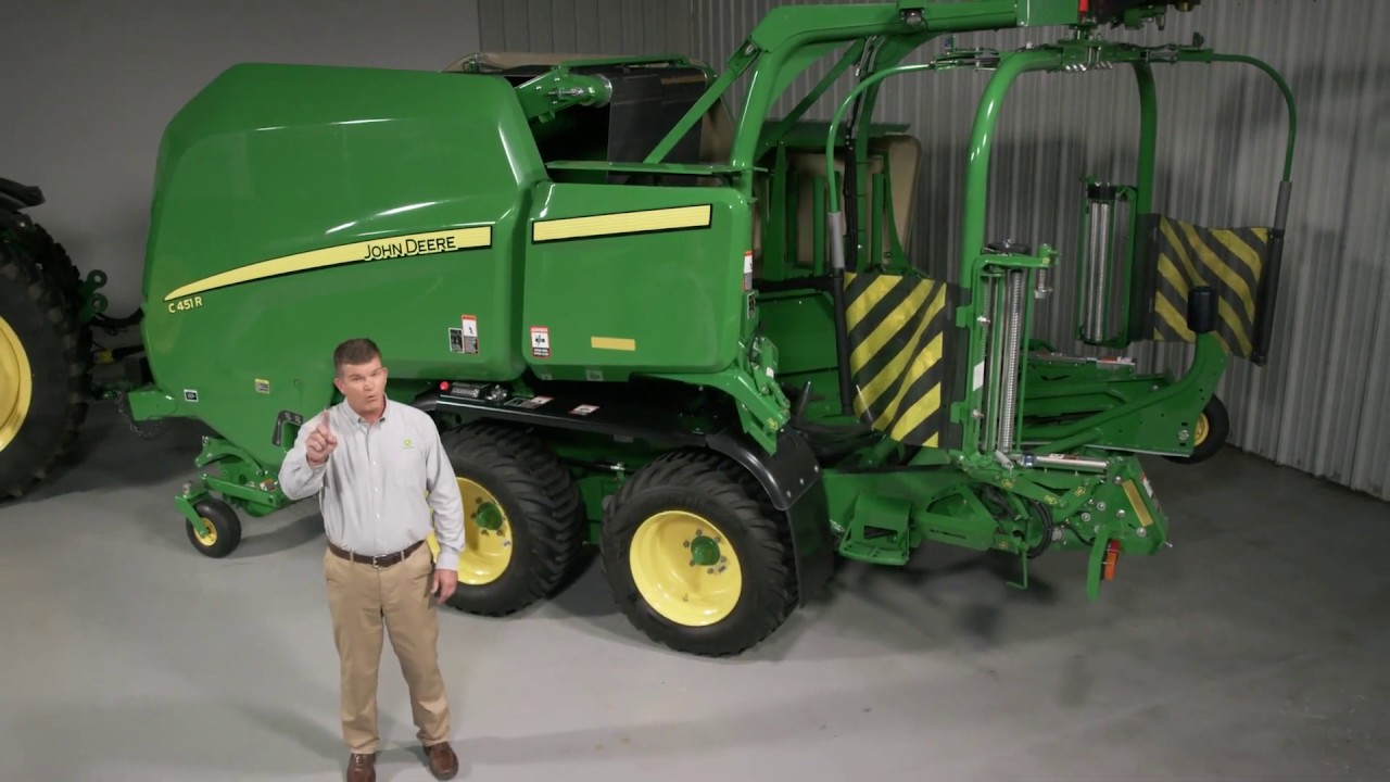 NEW!! C451R and C461R Round Balers - YouTube