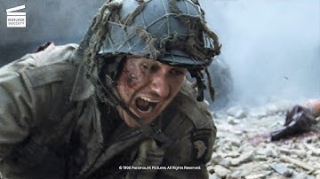 Saving Private Ryan: On the battlefront with Ryan (HD CLIP)