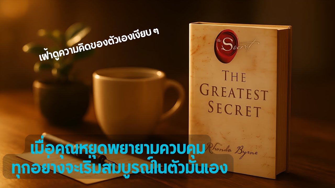 The Greatest Secret – ความลับที่ยิ่งใหญ่ที่สุดในชีวิต คือสิ่งที่คุณเป็นอยู่แล้ว