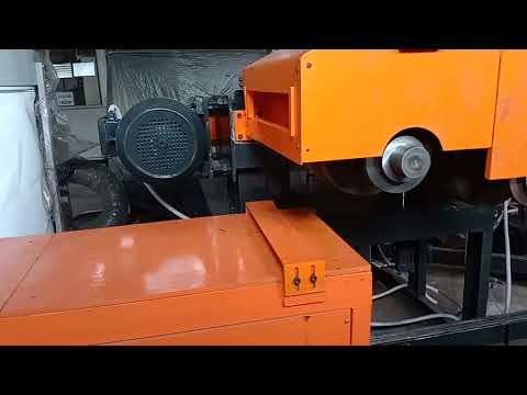 twin aluminium section buffing and polishing machine 700 wide