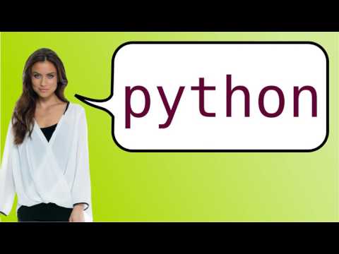 How to say python in French?
