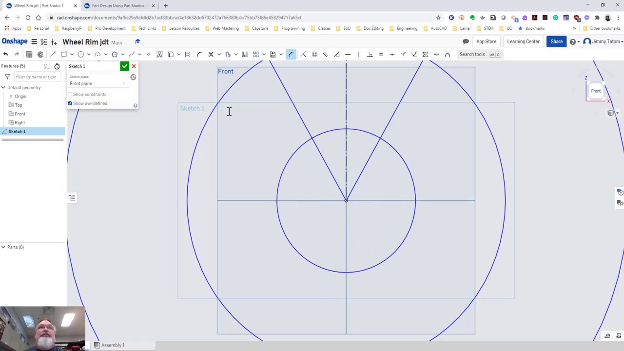 Onshape Wheel Rim
