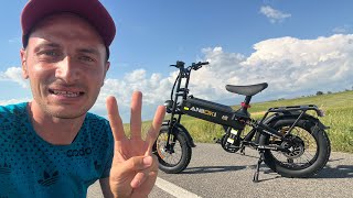 300 km autonomie pe bicicleta Aniioki A8 Pro Max!