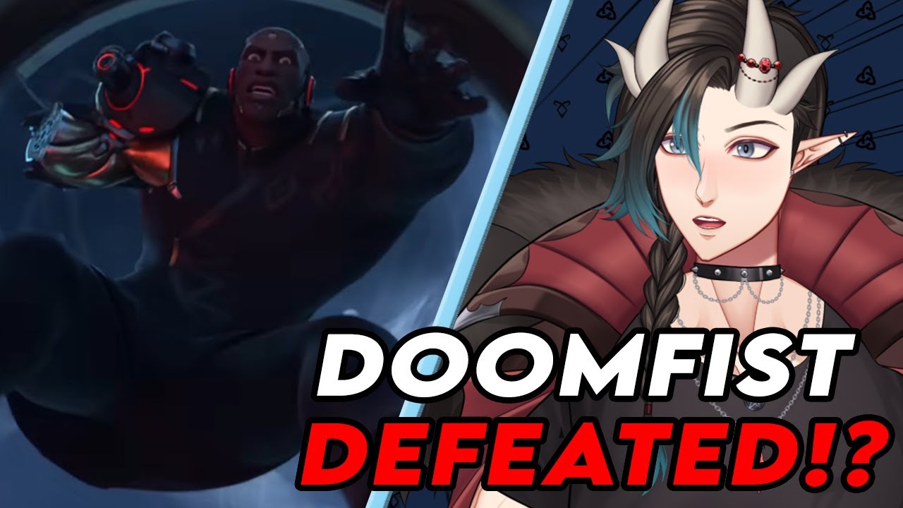 DOOMFIST IS DEAD!? | Vtuber REACTS to OVERWATCH CINEMATIC - Reign Of Talon