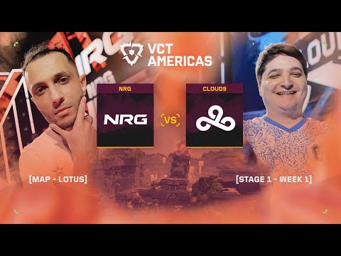 NRG vs Cloud 9 - VCT Americas Kickoff - W01D02 - Map 02