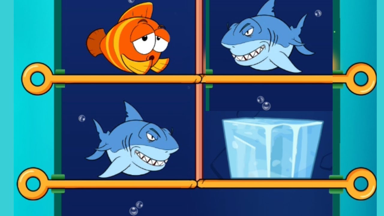 save the fish / pull the pin level android and ios games save fish game pull the pin / mobile game