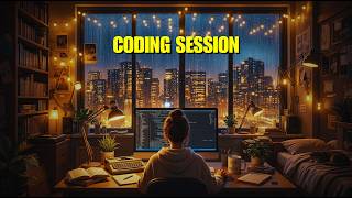 Enter Flow State: 4 Hours of Deep Coding 🌧️ (Brown Noise & Rain)