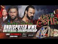 Wwe clash at the castle 2022 full match card
