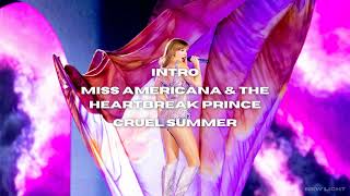 Taylor Swift - The Eras Tour Intro / Miss Americana / Cruel Summer (The Eras Tour Studio Version)