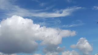 Silent Clouds Drifting Across The Endless Sky