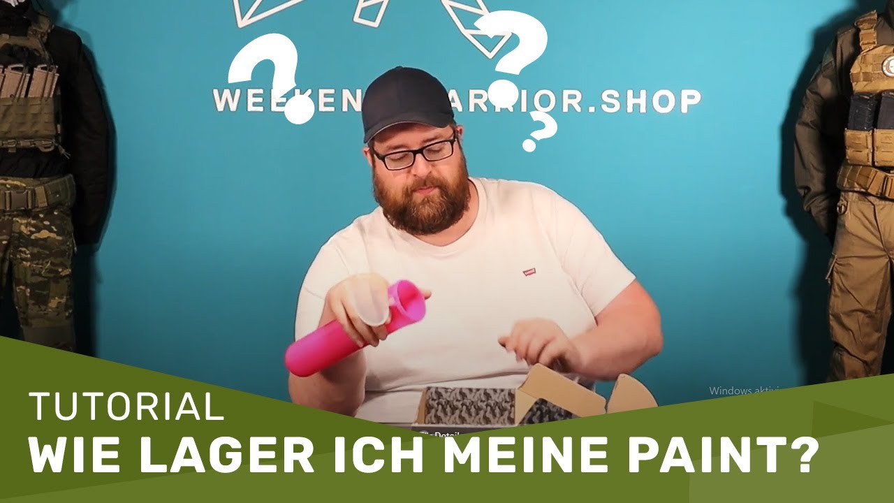 Tutorial Wie lagere ich Paintballs richtig über längere Zeit? YouTube
