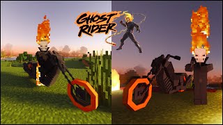 MENJADI GHOST RIDER DI MCPE - AUTO JADI PENGUASA MINECRAFT screenshot 5
