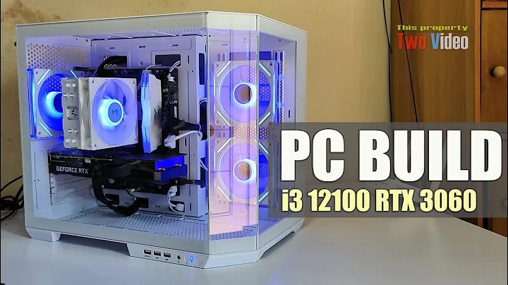 i3 12 100f RTX 3060 PC Build