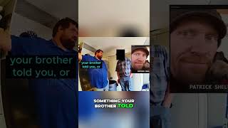 Police Confront Brother About Brother's Gun Threat! #shorts
