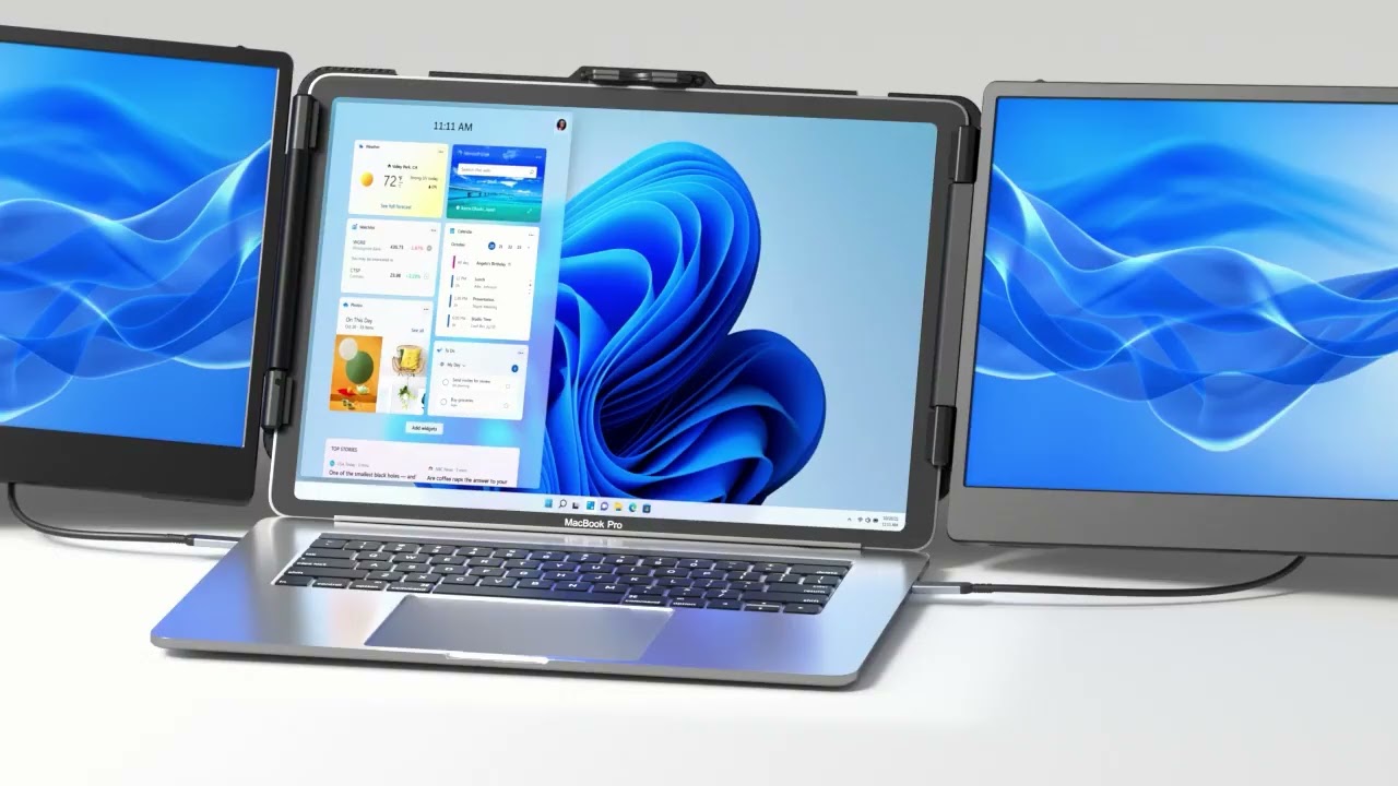 מסך נייד כפול FHD ללפטופ עם חיבורי USB-C ו-HDMI ורמקולים S2 - סקירה מעמיקה ומקיפה | כל מה שצריך לדעת