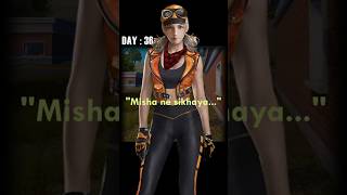 This Game Character Changed My Perspective | Day : 36 | Misha | #freefire #gameing #shorts #viral