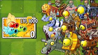 All Plants LEVEL 1 vs All Zombots in Pvz 2 Gardendless - Pvz 2 Zomboss Battlez screenshot 5