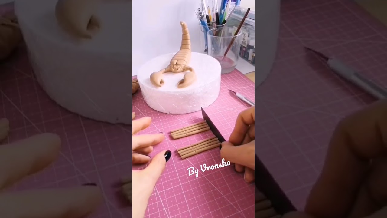 fondant scorpio for cake, sugar paste tutorial, скорпион из мастики, декор на торт