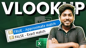 TRUE & FALSE | Range Lookup | Vlookup Arguments | Tutorial | Advanced Excel | Rahul Devraj