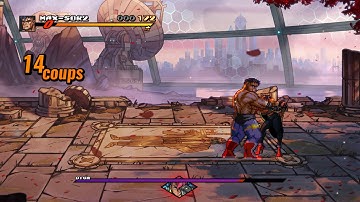 Streets of Rage 4 (dlc release): SOR2 Max vs Diva 80% combo