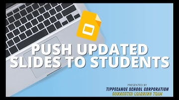 Push Updated Google Slides to Students